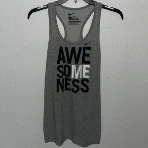 Nike racerback tank top